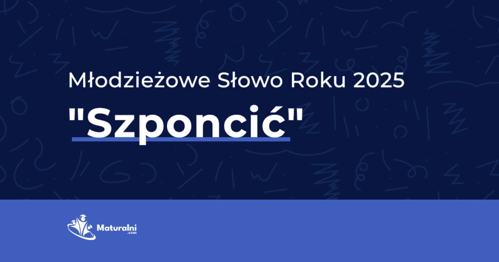 Szponcić młodzieżowe słowo roku