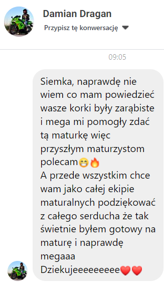 Opinia ucznia
