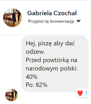 Opinia ucznia