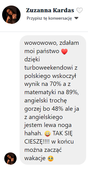 Opinia ucznia