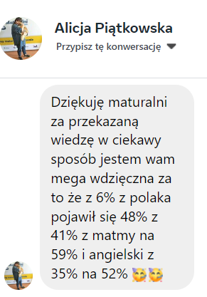 Opinia ucznia