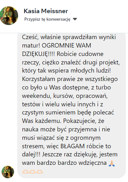 Opinia ucznia