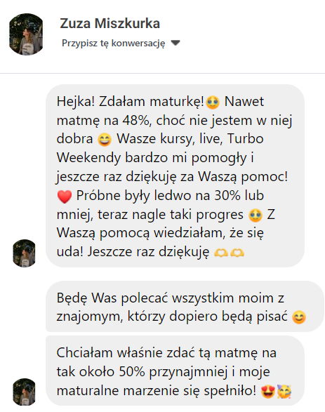 Opinia ucznia
