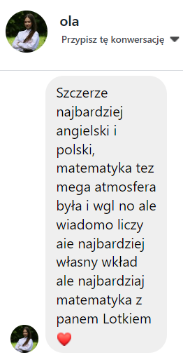 Opinia ucznia