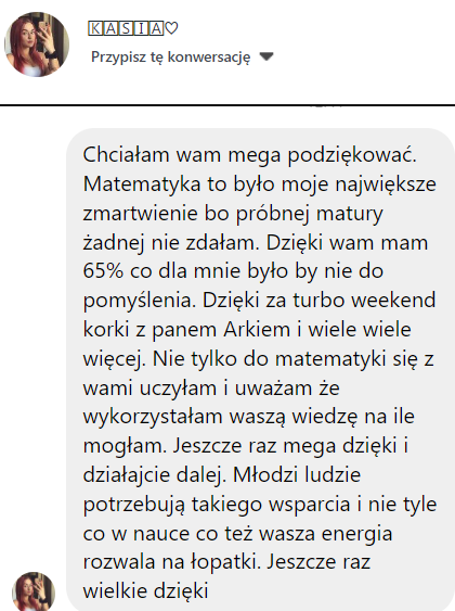 Opinia ucznia