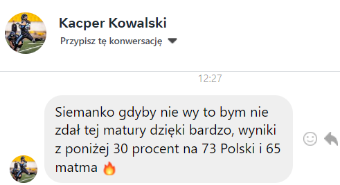 Opinia ucznia