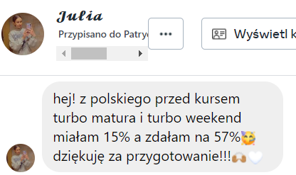 Opinia ucznia