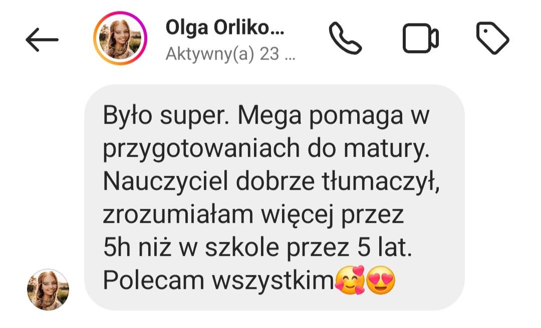 Opinia ucznia