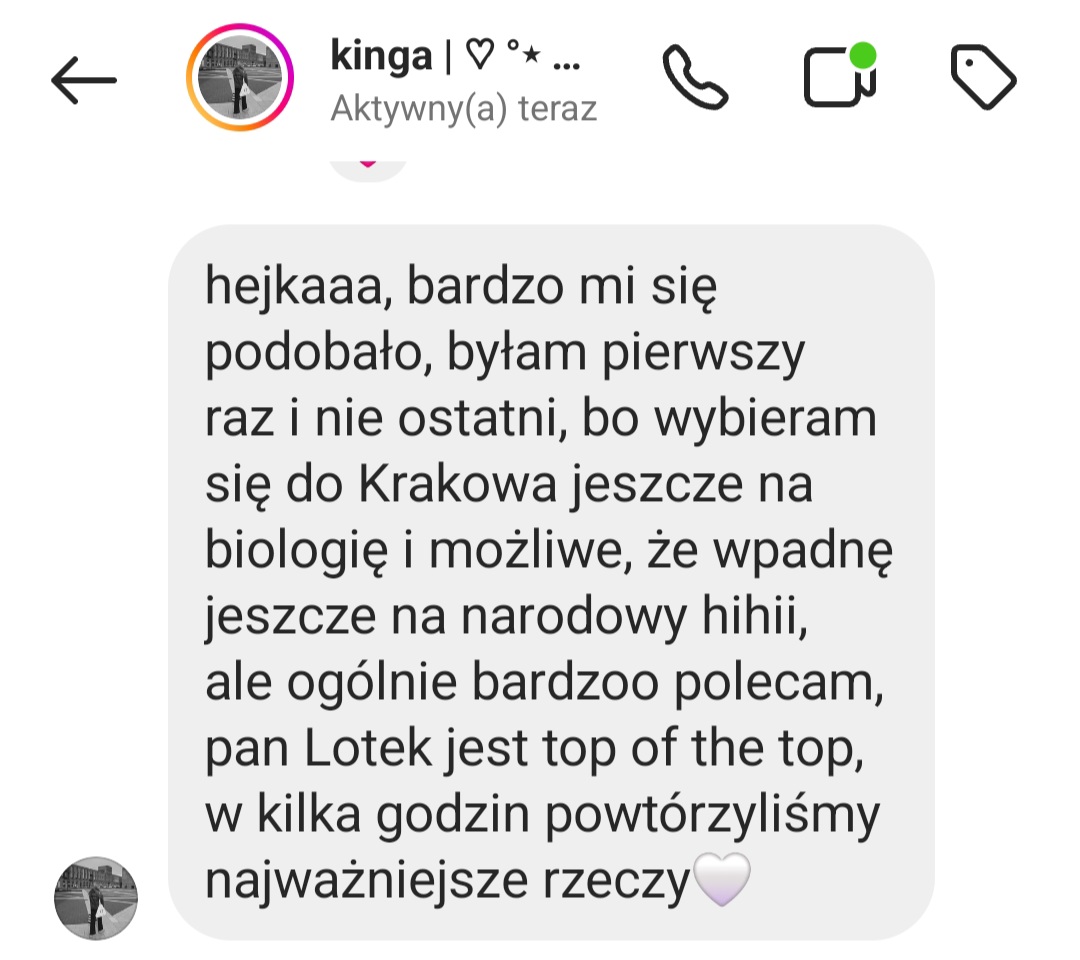 Opinia ucznia