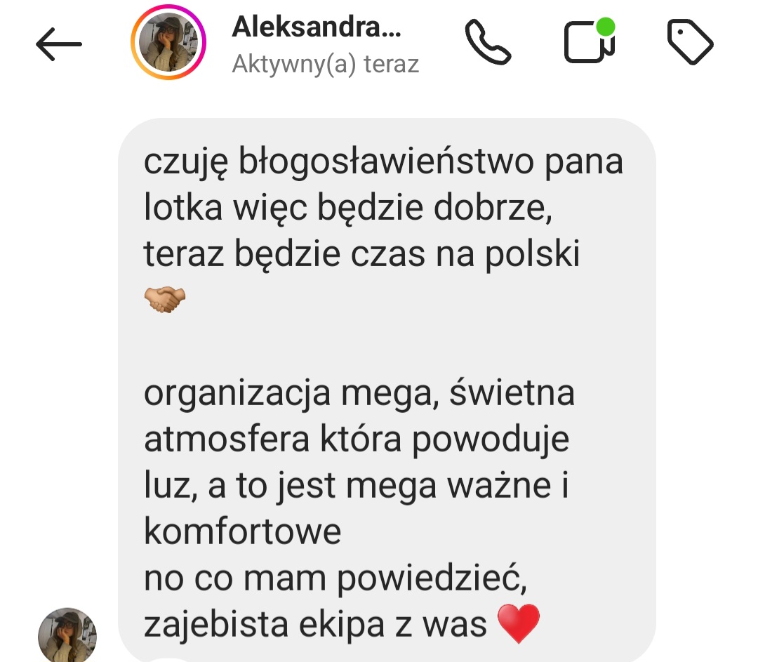 Opinia ucznia