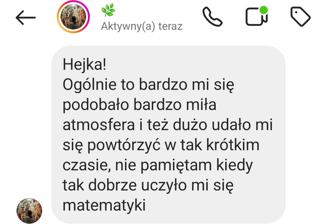 Opinia ucznia