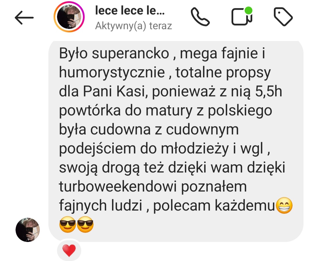 Opinia ucznia