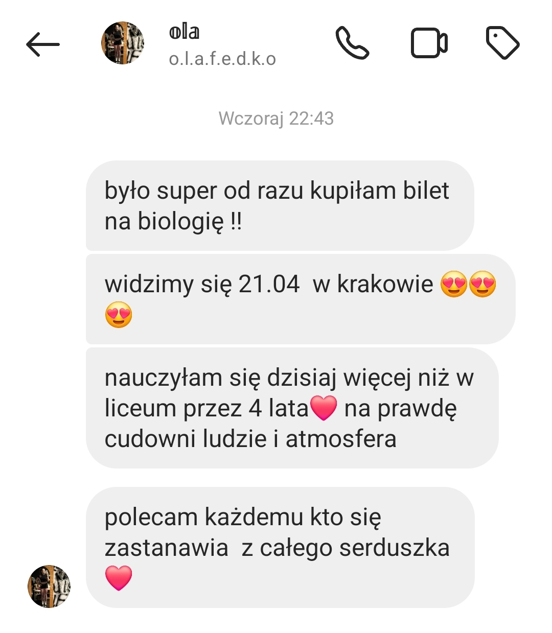 Opinia ucznia