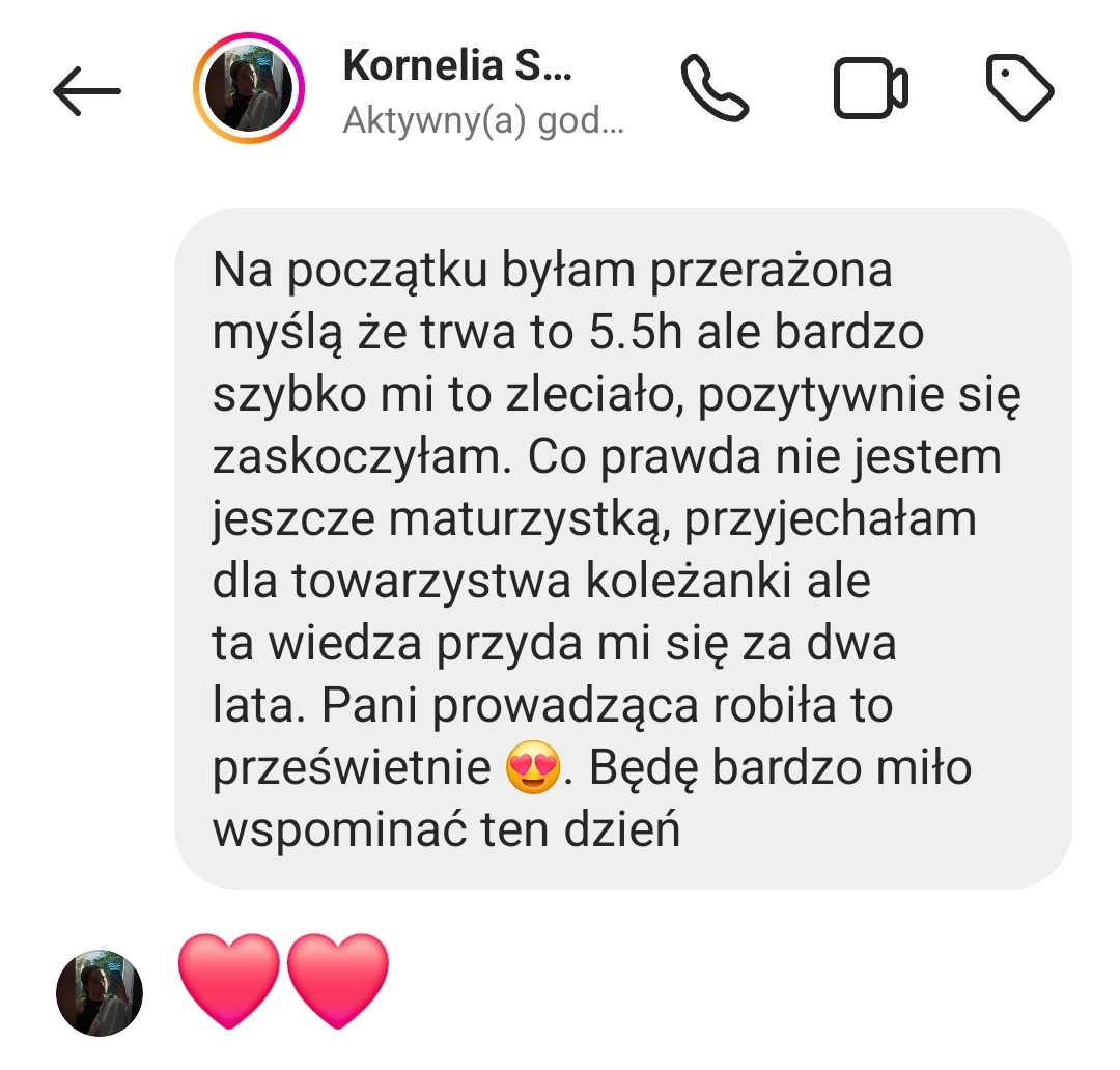 Opinia ucznia