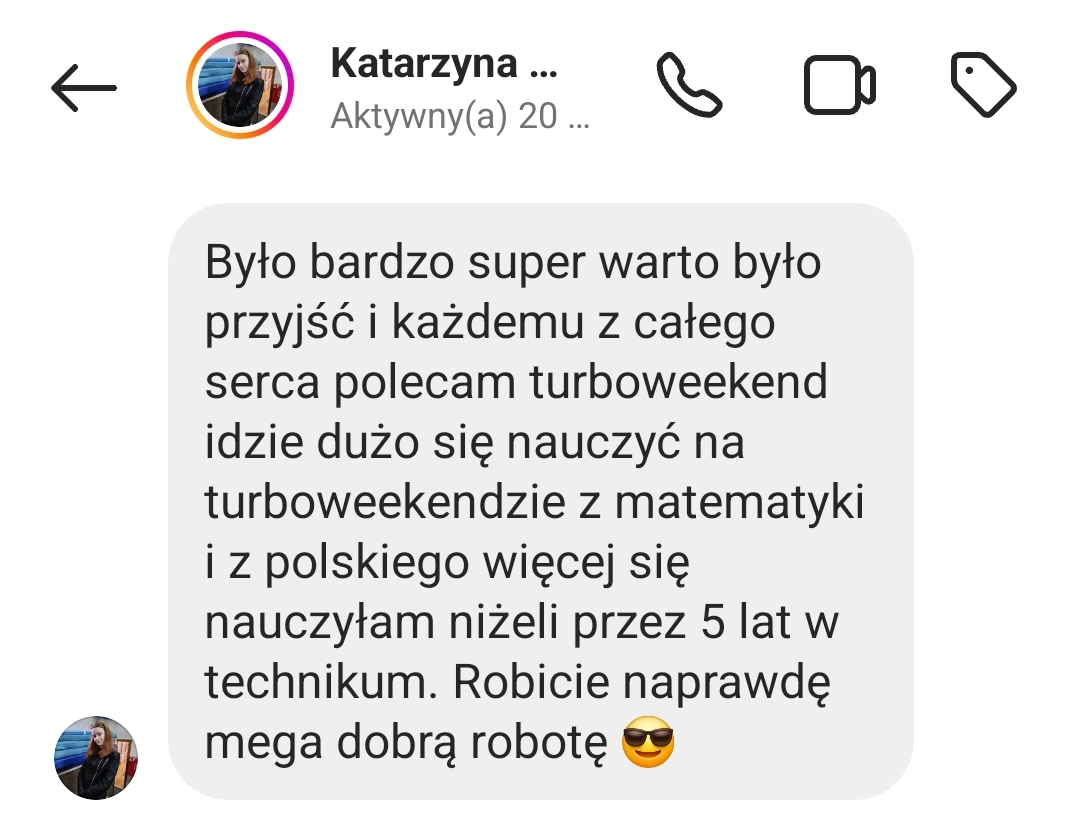Opinia ucznia