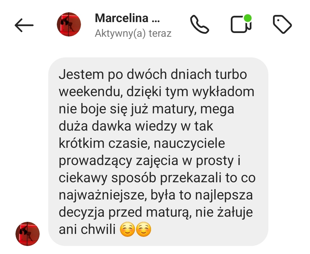 Opinia ucznia