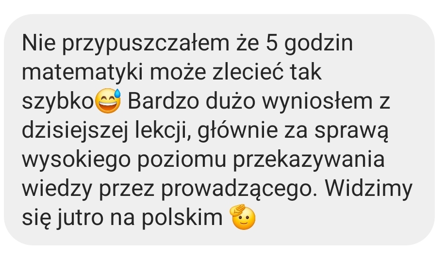 Opinia ucznia