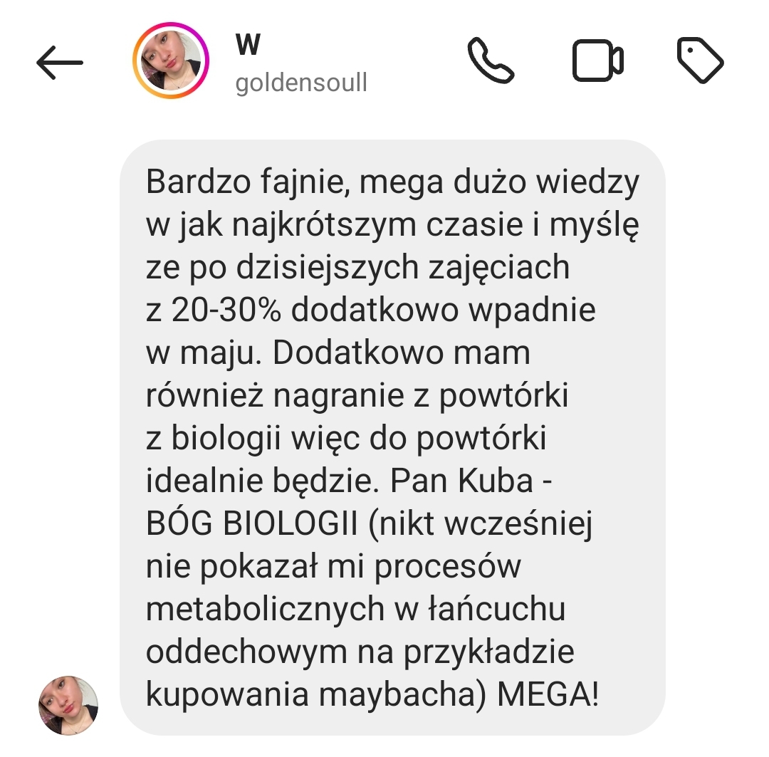 Opinia ucznia