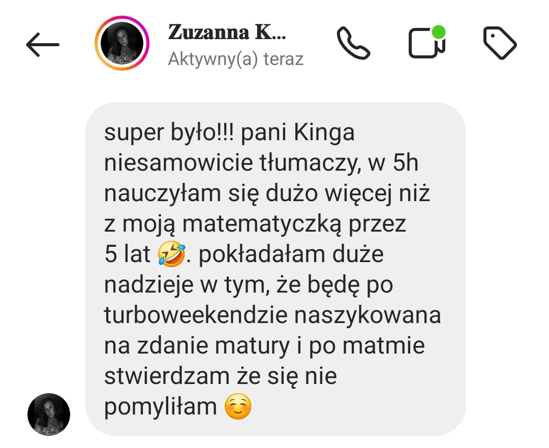 Opinia ucznia