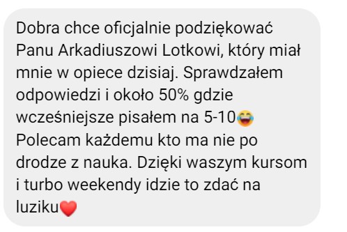 Opinia ucznia